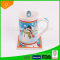 High Quality Ceramic Mug With Coaster,Promotional Ceramic Coffee Mug